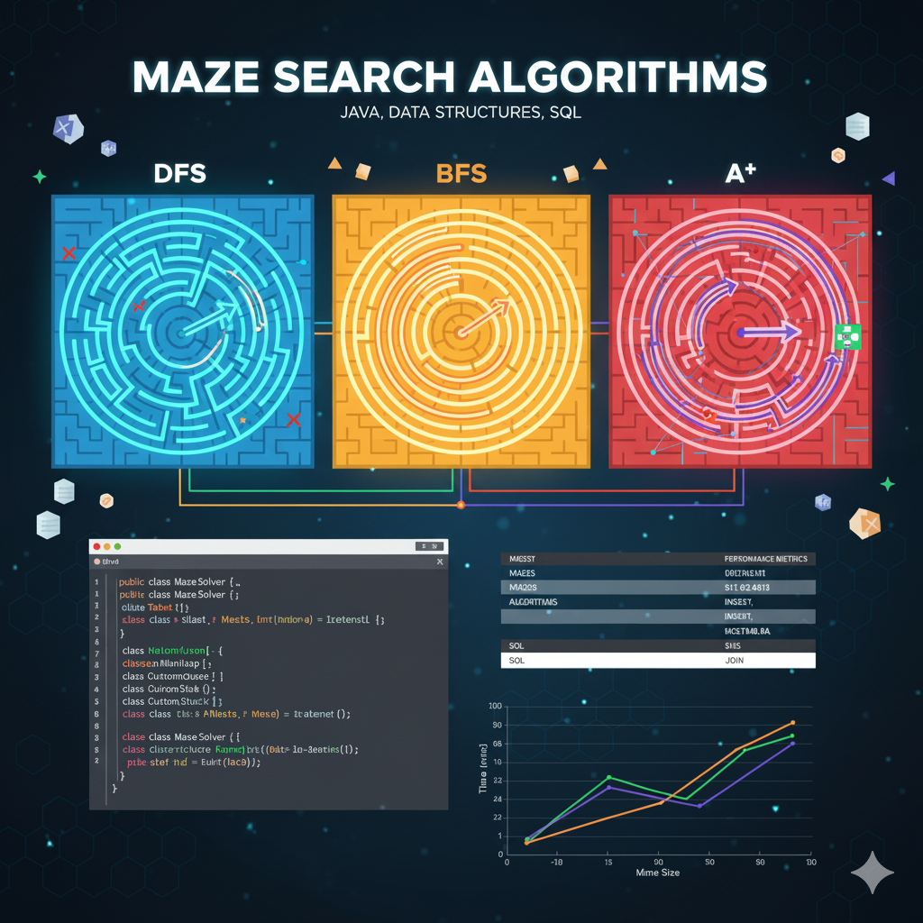 Maze Pathfinding Visualizer project